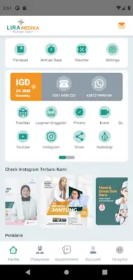 Rumah Sakit Lira Medika android App screenshot 5